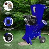 T-Mech 6.5HP Wood Chipper - Used - Acceptable