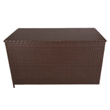 Rattan Cushion Storage Box - Brown - Used - Very Good