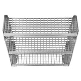 Adjustable 3 Section Galvanised Staircase - 900mm Wide - Used - Acceptable