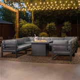 Modular Garden Furniture Set With Fire Pit - Used - Very Good