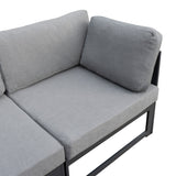 Modular Garden Furniture Set With Fire Pit - Used - Acceptable