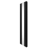 Flat Mirror Radiator - 1800mm x 425mm - Black - Used - Very Good