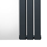 Flat Mirror Radiator - 1800mm x 565mm - Anthracite Grey - Used - Very Good