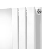 Flat Mirror Radiator - 1800mm x 565mm - White - Used - Acceptable