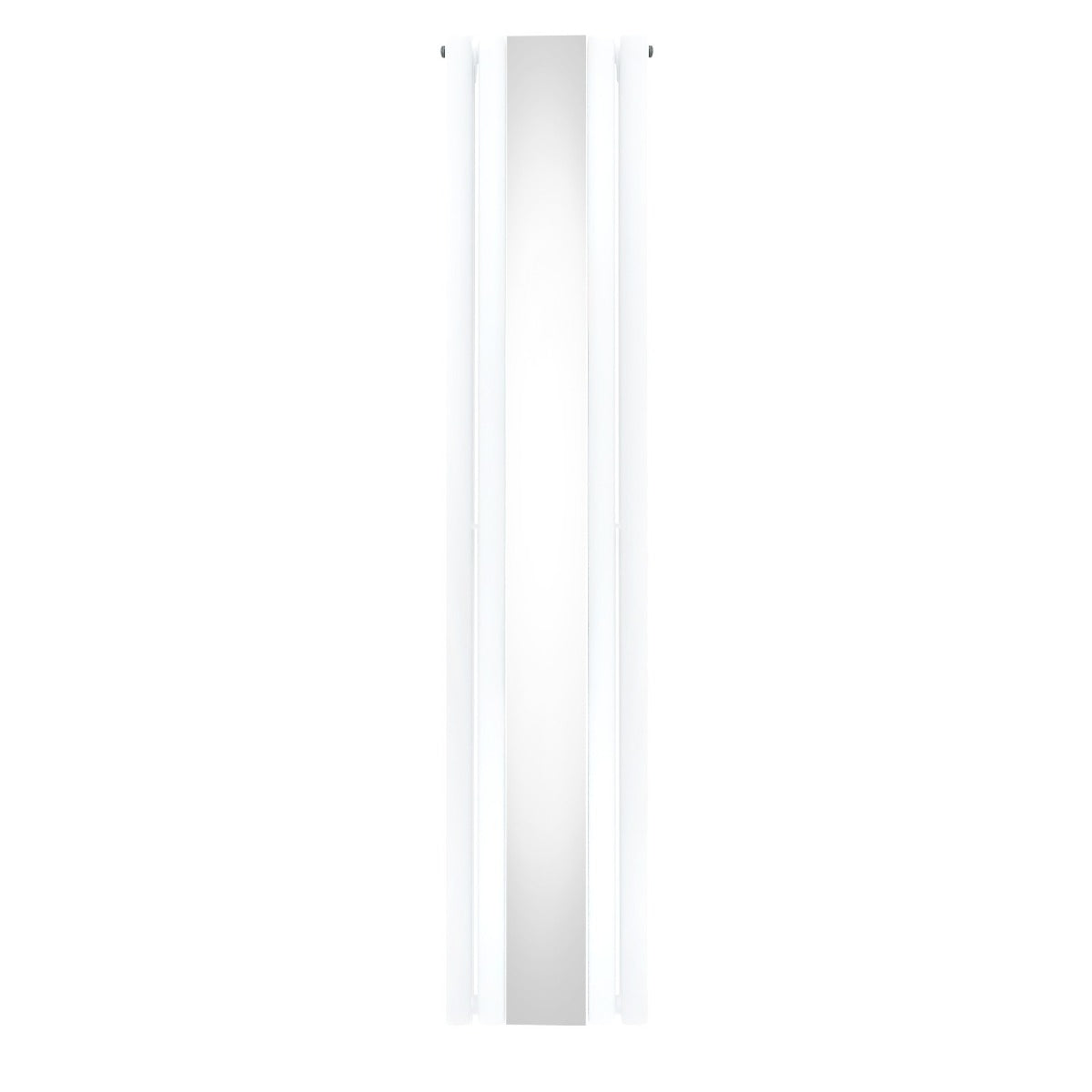 Oval Mirror Radiator - 1800mm x 380mm - White - Used - Good