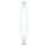 Oval Mirror Radiator - 1800mm x 380mm - White - Used - Good