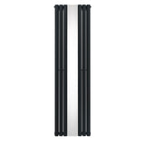Oval Mirror Radiator - 1800mm x 500mm - Anthracite Grey - Used - Very Good