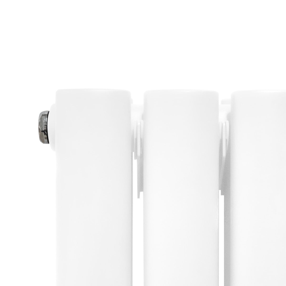 Oval Mirror Radiator - 1800mm x 500mm - White - Used - Good