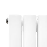 Oval Mirror Radiator - 1800mm x 500mm - White - Used - Good