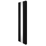 Oval Mirror Radiator - 1800mm x 500mm - Black - Used - Good
