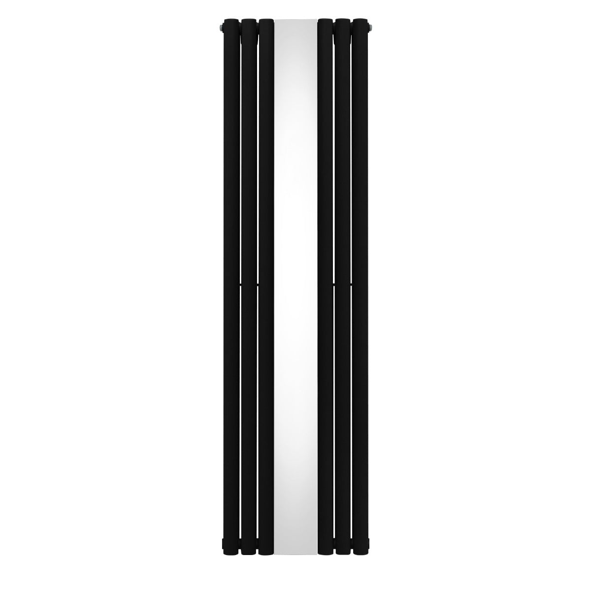 Oval Mirror Radiator - 1800mm x 500mm - Black - Used - Good