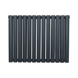 Oval Column Radiator – 600mm x 780mm – Anthracite Grey - Used - Acceptable