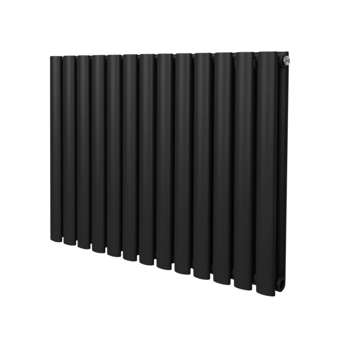 Oval Column Radiator – 600mm x 780mm – Black - Used - Very Good