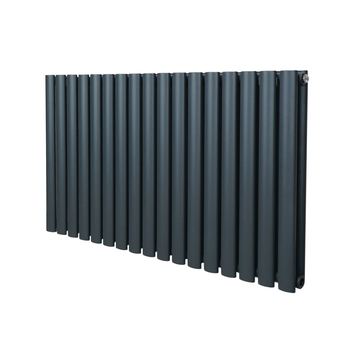 Oval Column Radiator – 600mm x 1020mm – Anthracite Grey - Used - Acceptable