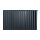 Oval Column Radiator – 600mm x 1020mm – Anthracite Grey - Used - Very Good