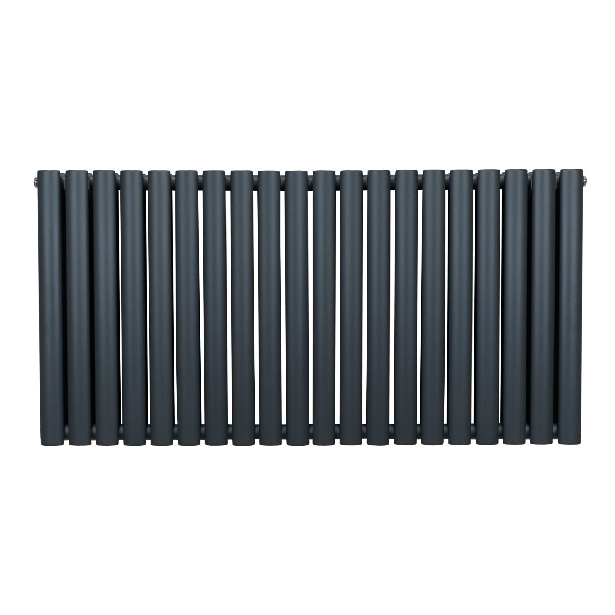 Oval Column Radiator – 600mm x 1200mm – Anthracite Grey - Used - Very Good