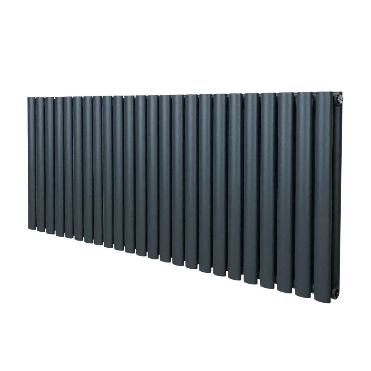 Oval Column Radiator – 600mm x 1440mm – Anthracite Grey - Used - Very Good
