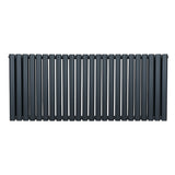 Oval Column Radiator – 600mm x 1440mm – Anthracite Grey - Used - Very Good