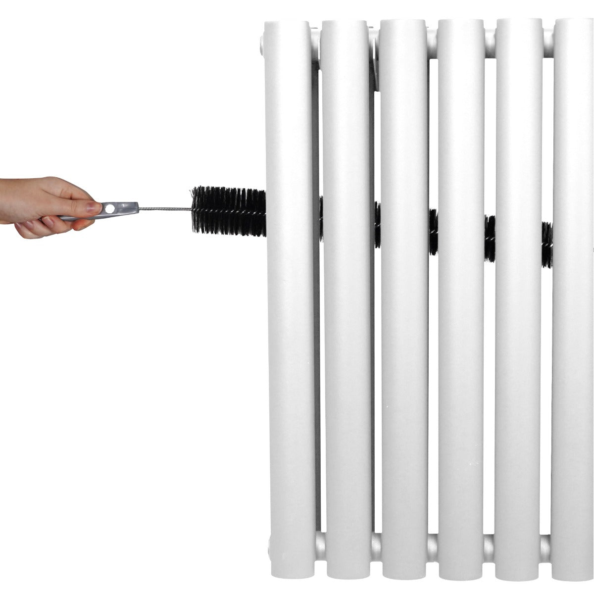 Oval Column Radiator – 1600mm x 240mm – White - Used - Very Good