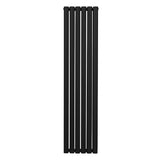 Oval Column Radiator – 1600mm x 360mm – Black - Used - Good