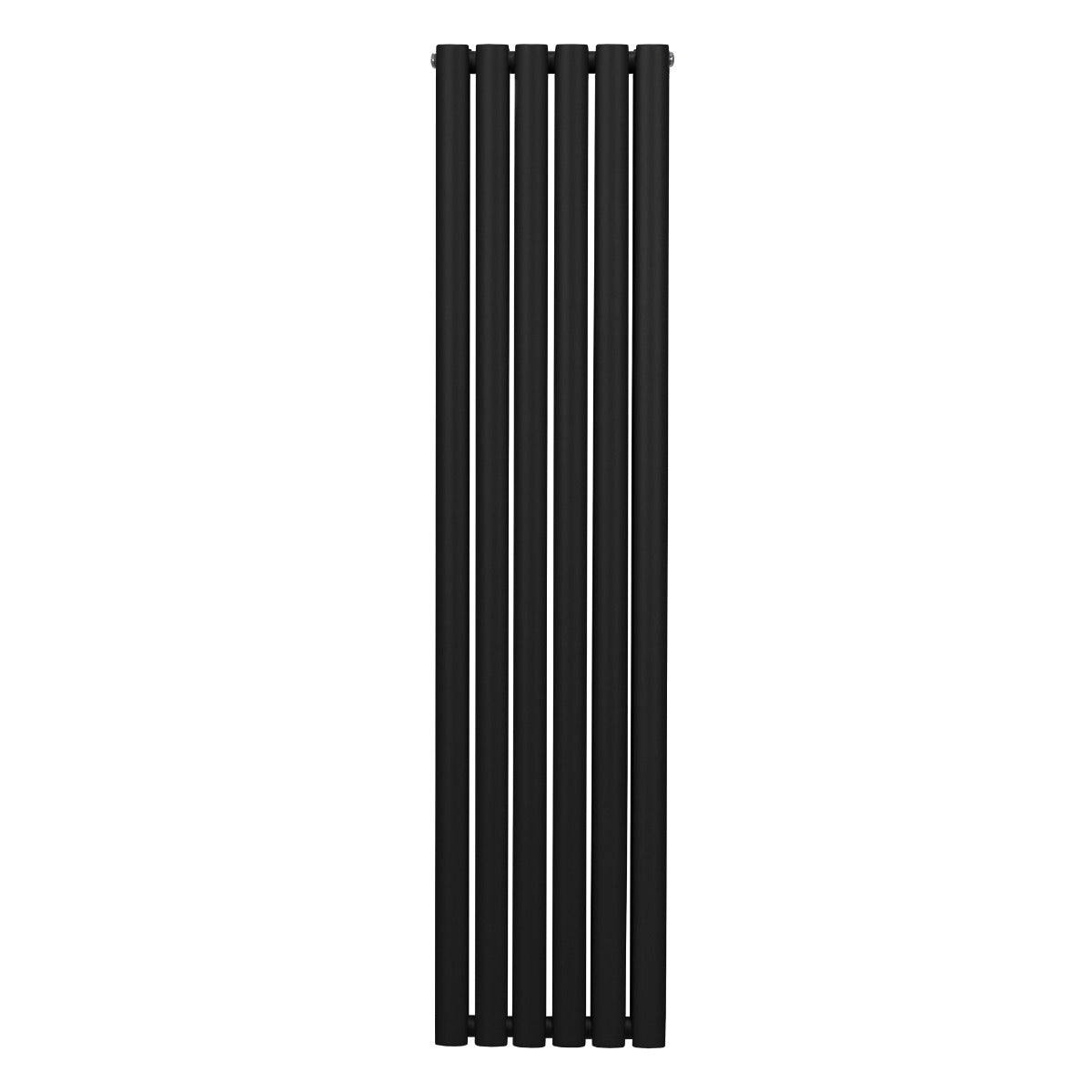 Oval Column Radiator – 1600mm x 360mm – Black - Used - Acceptable