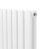 Oval Column Radiator – 1600mm x 480mm – White - Used - Very Good