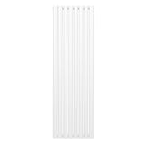 Oval Column Radiator – 1600mm x 480mm – White - Used - Acceptable
