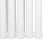 Oval Column Radiator – 1600mm x 480mm – White - Used - Very Good