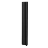 Oval Column Radiator – 1800mm x 240mm – Black - Used - Very Good