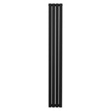 Oval Column Radiator – 1800mm x 240mm – Black - Used - Very Good
