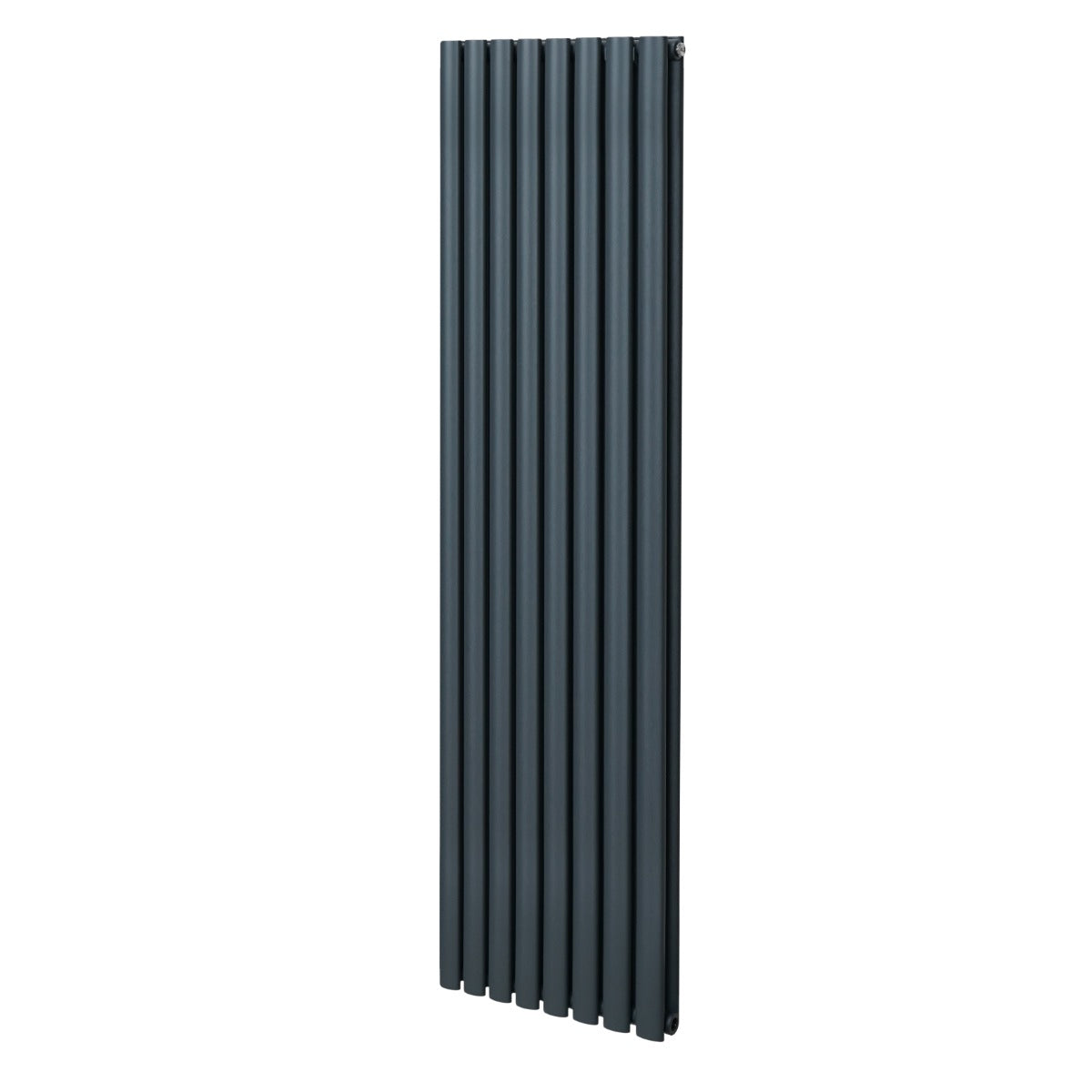 Oval Column Radiator – 1800mm x 480mm – Anthracite Grey - Used - Very Good