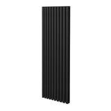 Oval Column Radiator – 1800mm x 600mm – Black - Used - Very Good