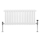 Traditional 2 Column Radiator - 300 x 832mm - White - Used - Very Good