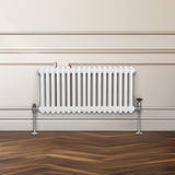 Traditional 2 Column Radiator - 300 x 832mm - White - Used - Very Good