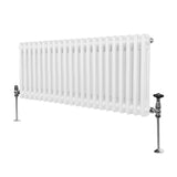 Traditional 2 Column Radiator - 300 x 1012mm - White - Used - Very Good