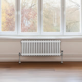 Traditional 2 Column Radiator - 300 x 1012mm - White - Used - Acceptable