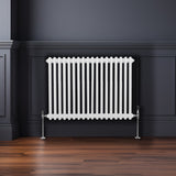 Traditional 2 Column Radiator - 600 x 832mm - White - Like New