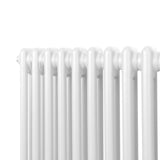 Traditional 2 Column Radiator - 600 x 832mm - White - Like New