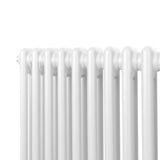 Traditional 2 Column Radiator - 600 x 1462mm - White - Like New
