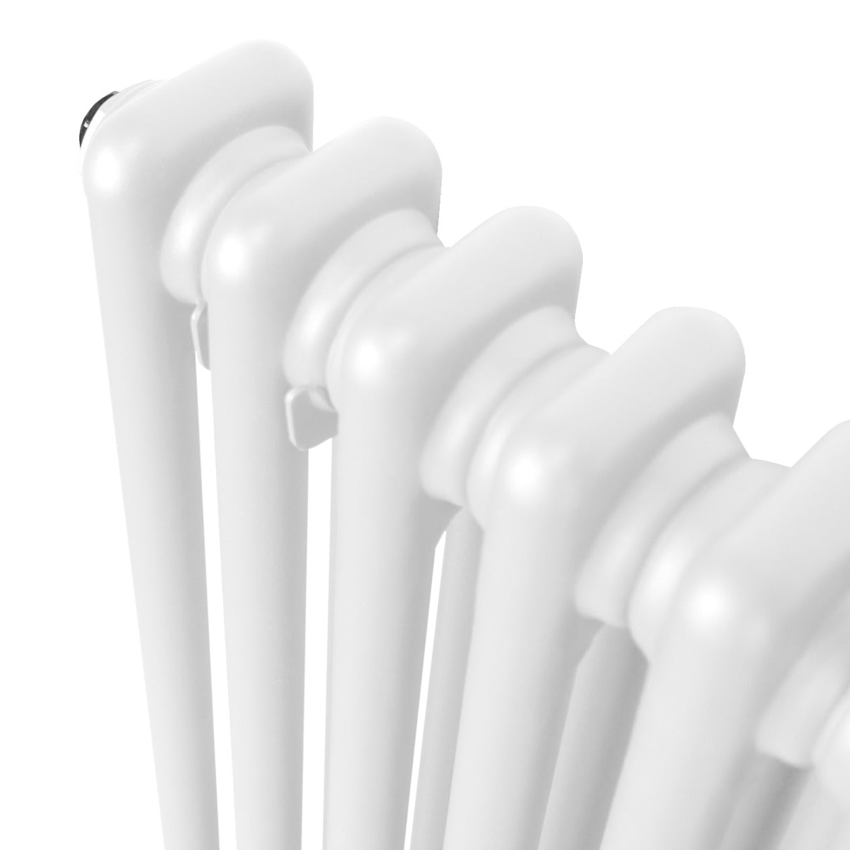 Traditional 2 Column Radiator - 600 x 1462mm - White - Like New