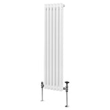 Traditional 2 Column Radiator - 1500 x 292mm - White - Used - Good