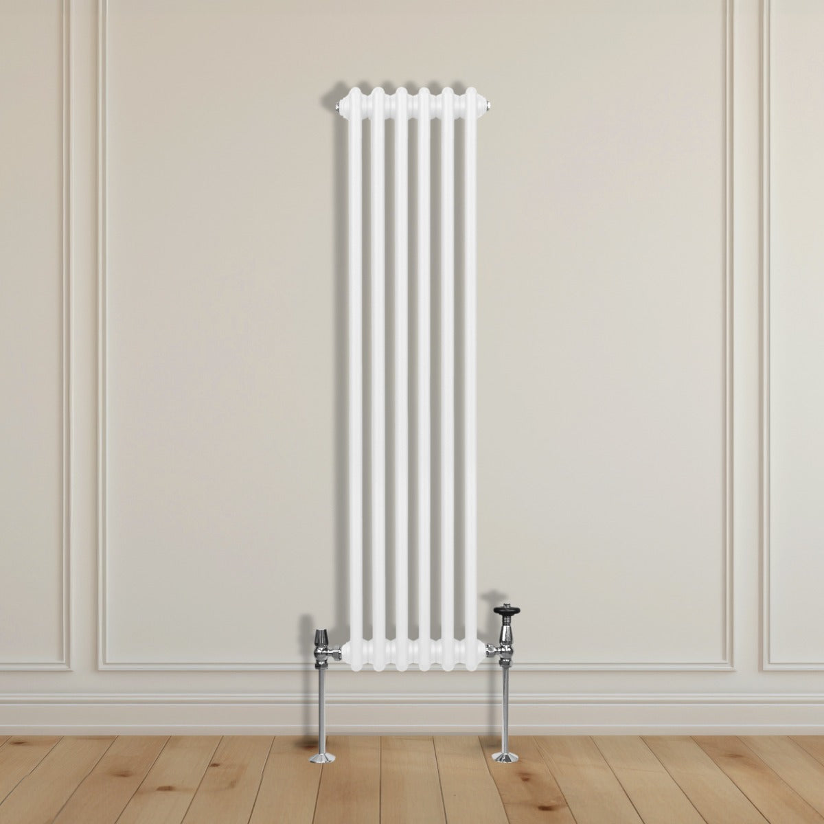 Traditional 2 Column Radiator - 1500 x 292mm - White - Used - Good
