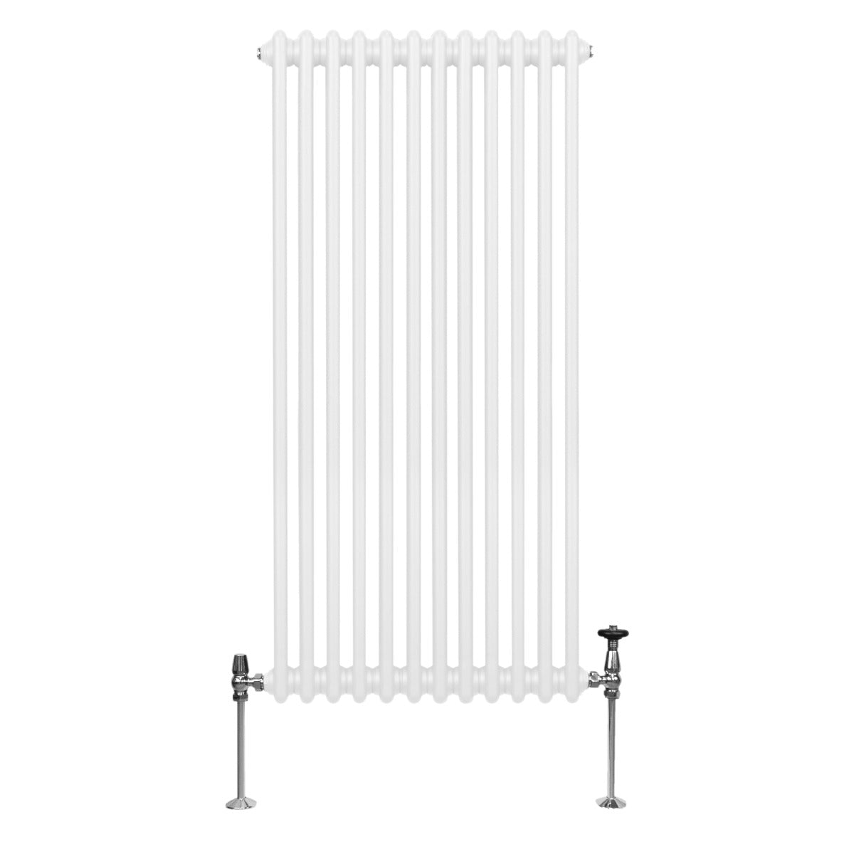 Traditional 2 Column Radiator - 1500 x 562mm - White - Used - Good