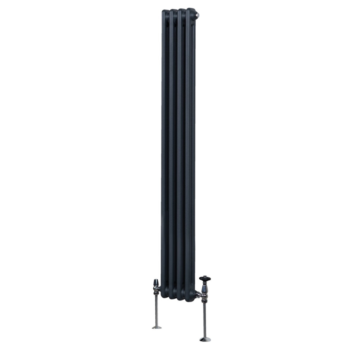 Traditional 2 Column Radiator - 1800 x 202mm - Anthracite Grey - Used - Good