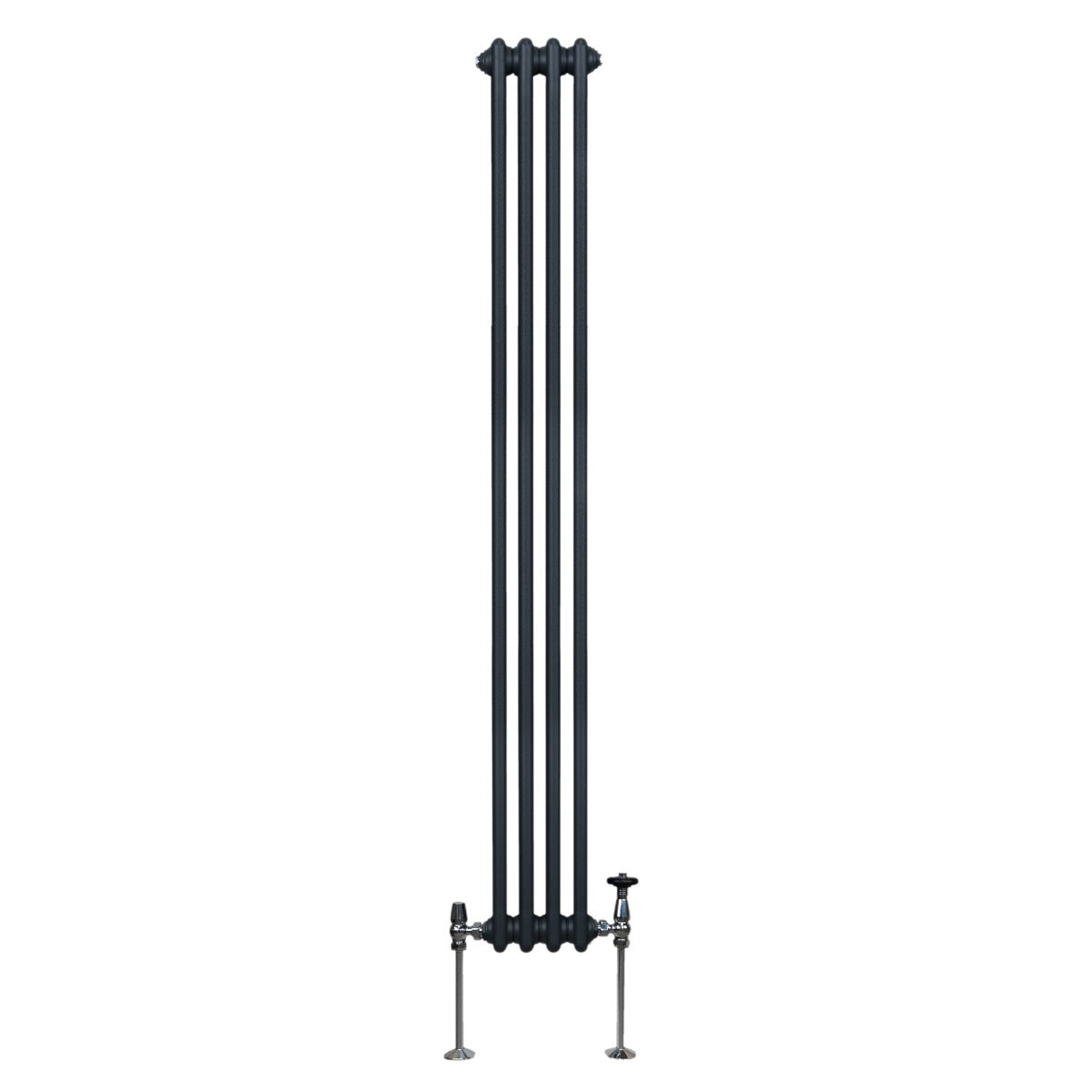 Traditional 2 Column Radiator - 1800 x 202mm - Anthracite Grey - Used - Acceptable