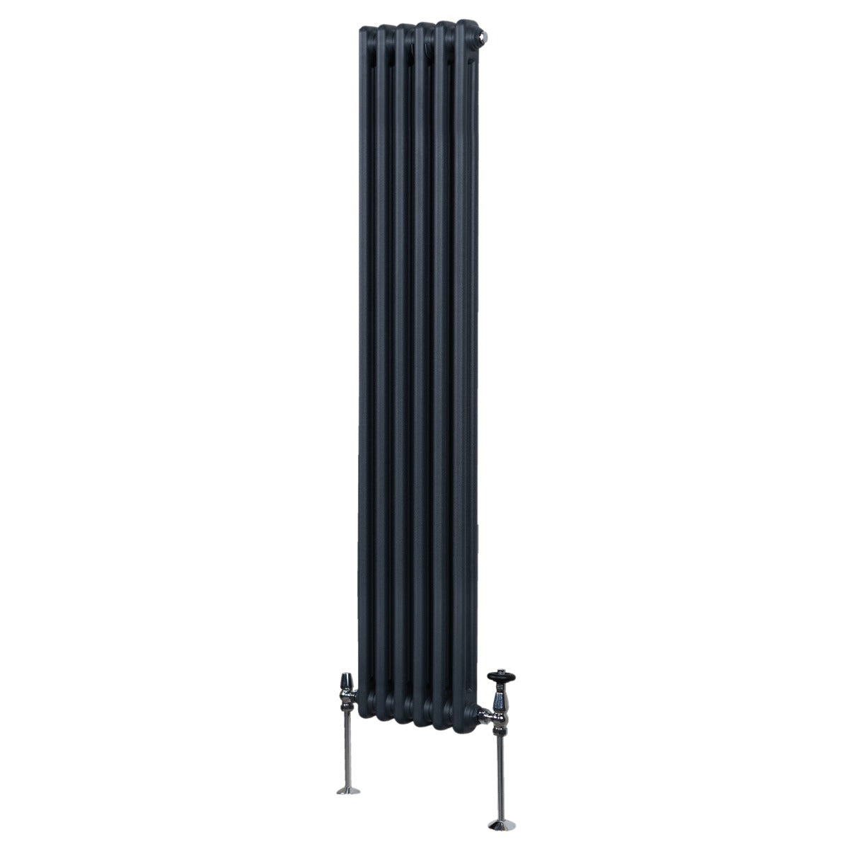 Traditional 2 Column Radiator - 1800 x 292mm - Anthracite Grey - Used - Good