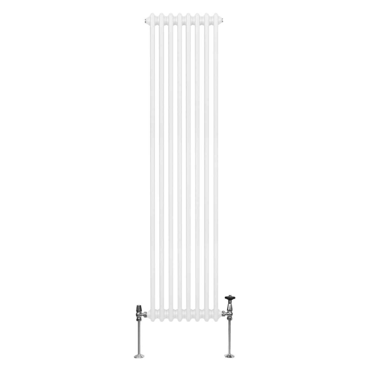 Traditional 2 Column Radiator - 1800 x 382mm - White - Used - Good
