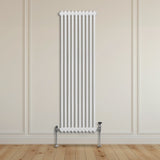 Traditional 2 Column Radiator - 1800 x 472mm - White - Used - Good