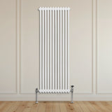 Traditional 2 Column Radiator - 1800 x 562mm - White - Used - Good