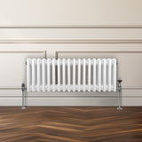 Traditional 3 Column Radiator - 300 x 832mm - White - Like New